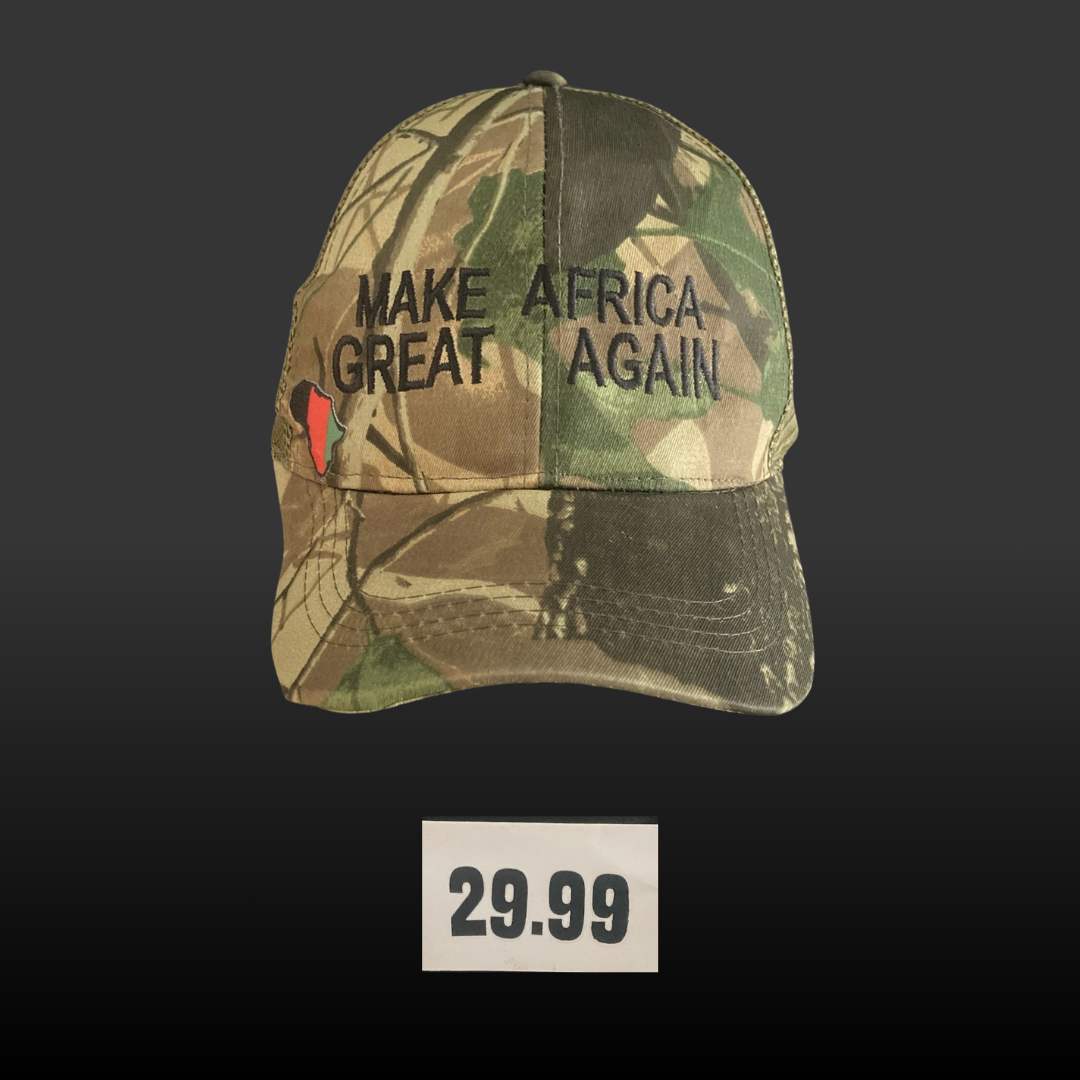 Poly Camouflage Embroidered Baseball Cap